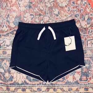 Cadets Cabana Swim Shorts in Navy SZ 7/8 (26-29” Waist) NWT